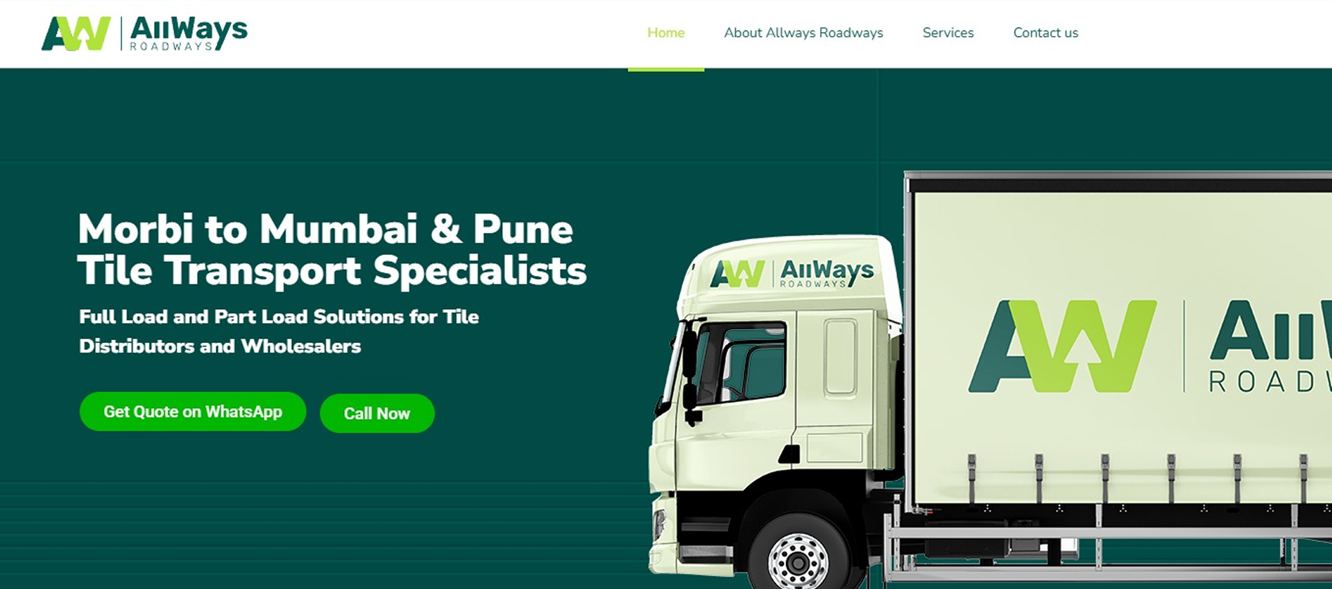 Allways Roadways Logistics Operations